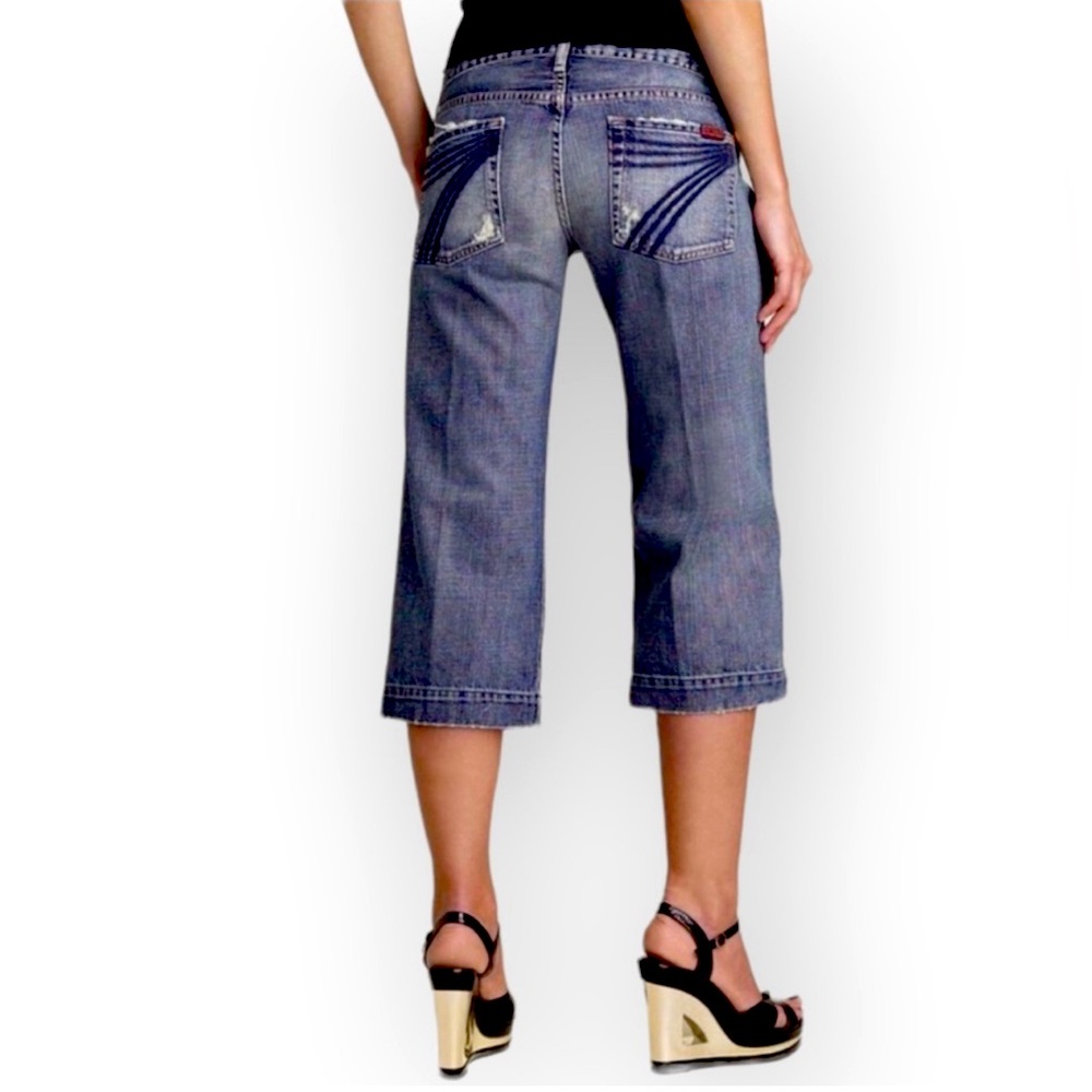 7ForAllManKind DojoCrop denim jeans